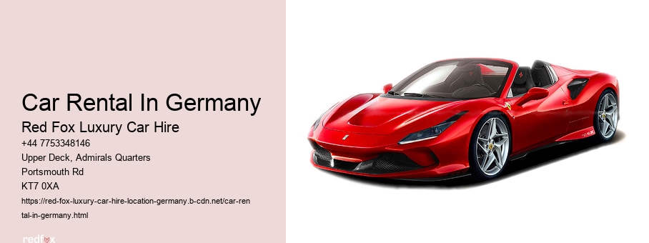 Car Rental In Germany